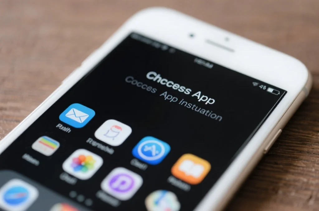 安信14App成功安装并运行的智能手机界面